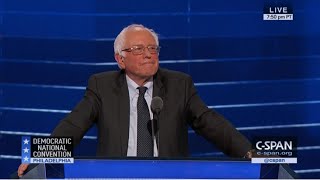 Bernie Sanders FULL REMARKS at Democratic National Convention (C-SPAN)