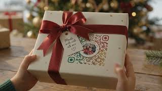 Christmas Surprise QR Code 🎁 | Turn a Christmas Gift Into a Secret Surprise | myQRidea