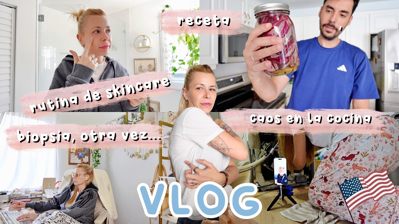 🇺🇸 Operación y otra biopsia 🫠 orgullosa de mí + nueva RUTINA de skincare COREANO | VLOG