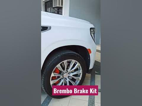 BREMBO BRAKEKIT ON GMC YUKON DENALI. #brembo #aftermarket #autoparts #