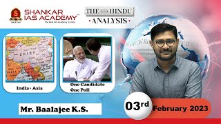 The Hindu Daily News Analysis  03rd February 2023  Upsc Current Affairs  Mains U0026 Prelims 23