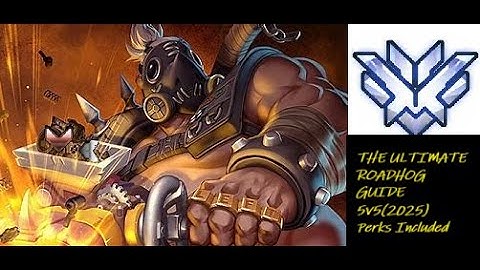 THE ULTIMATE ROADHOG GUIDE - 5v5 Overwatch 2 - Includes Perks 2025 - Basic to Advanced -LONG VERSION