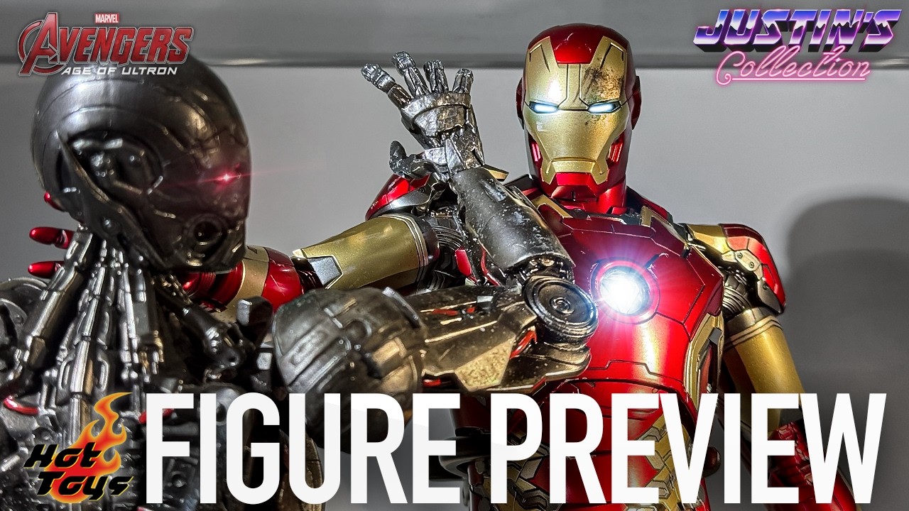 Hot Toys Iron Man Mark 43 2.0 Avengers Age of Ultron - Figure Preview Episode 405