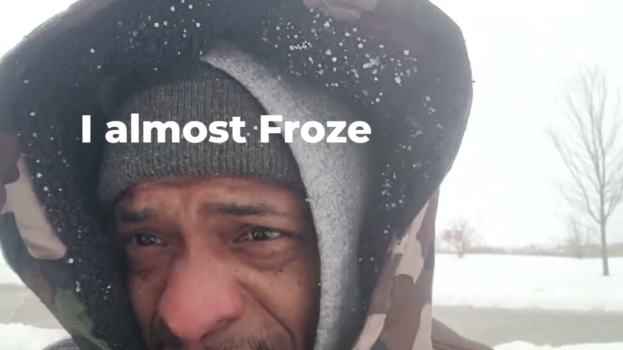 I Got Caught in A Hail Storm: Downsview Park in Winter