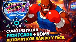 VIDEO TUTORIAL - COMO DESCARGAR FIGHTCADE + ROMS AUTOMATICOS 2026