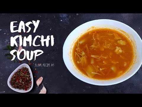 Kimchi Jjigae 韓式泡菜湯 | How to make Easy Kimchi Jjigae / Kimchi Soup? 简易版本的泡菜汤🥘在家也能简单解决韩国餐的瘾!