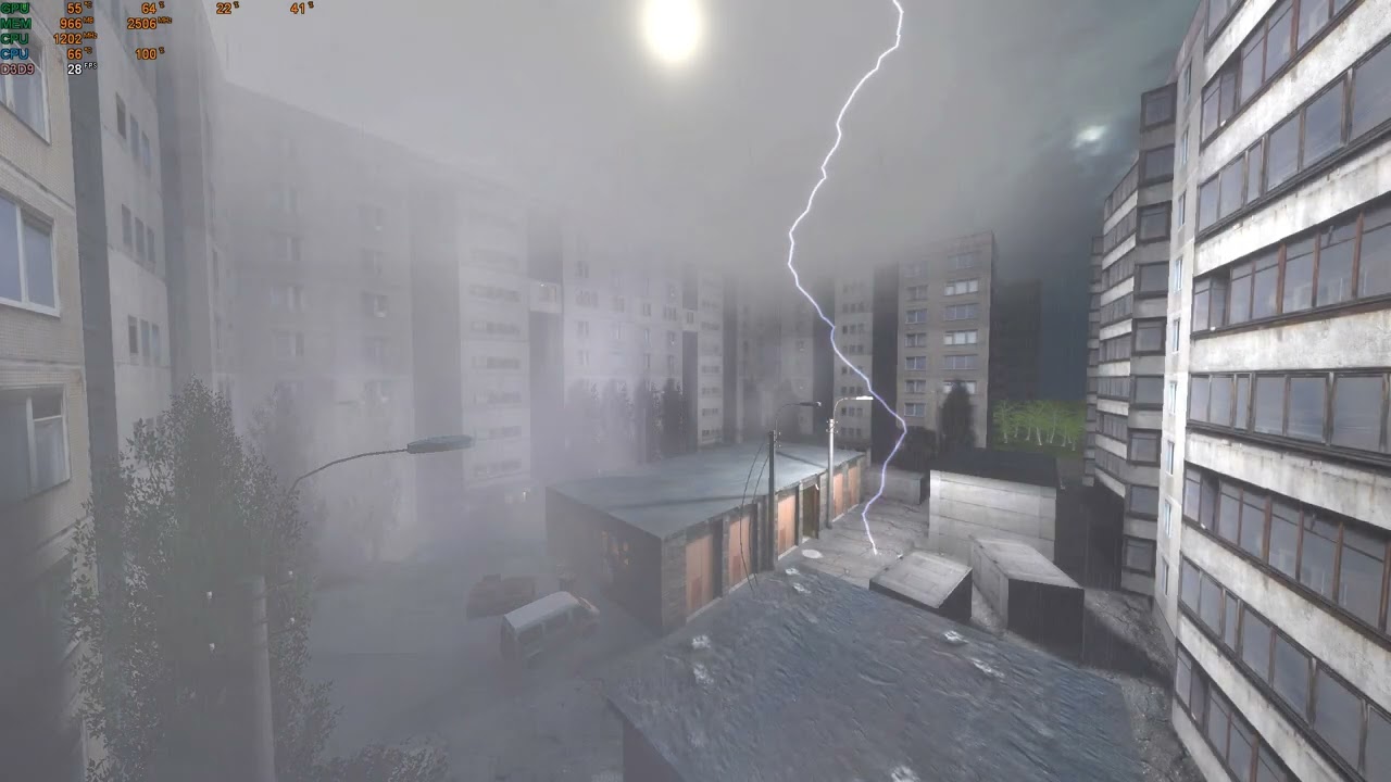 [HL2EP2] cs_BBICOTKA с грозой - атмосфера 1