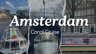 Amsterdam Canal Cruise | City Sightseeing Boat Tour | Netherlands Vlog