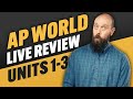 Ap world history livestream reviewunits 13 90 minutes