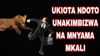 UKIOTA NDOTO UNAKIMBIZWA NA WANYAMA WAKALI TAFSIRI YAKE NDIO HII