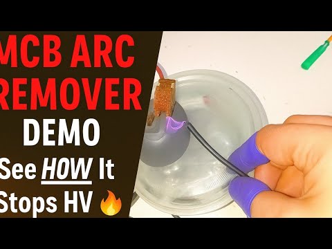 MCB Arc Remover Demo | How It Stops HV Arcing - YouTube