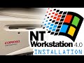 Compaq Deskpro EN 300A — Windows NT 4.0 Workstation Install