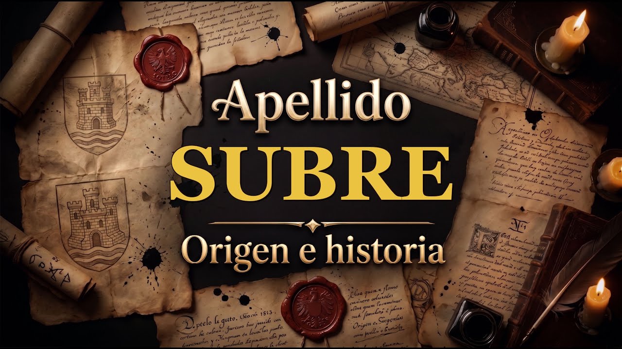 Subbre Apellido Subre Origen, Historia y Significado | Escudo de Armas y ...