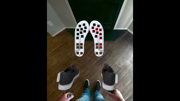 Smart insole data in AR on the Quest Pro