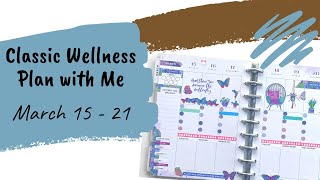Classic Wellness Plan with Me for March 15 to 21 with Judi of JLBCrafts