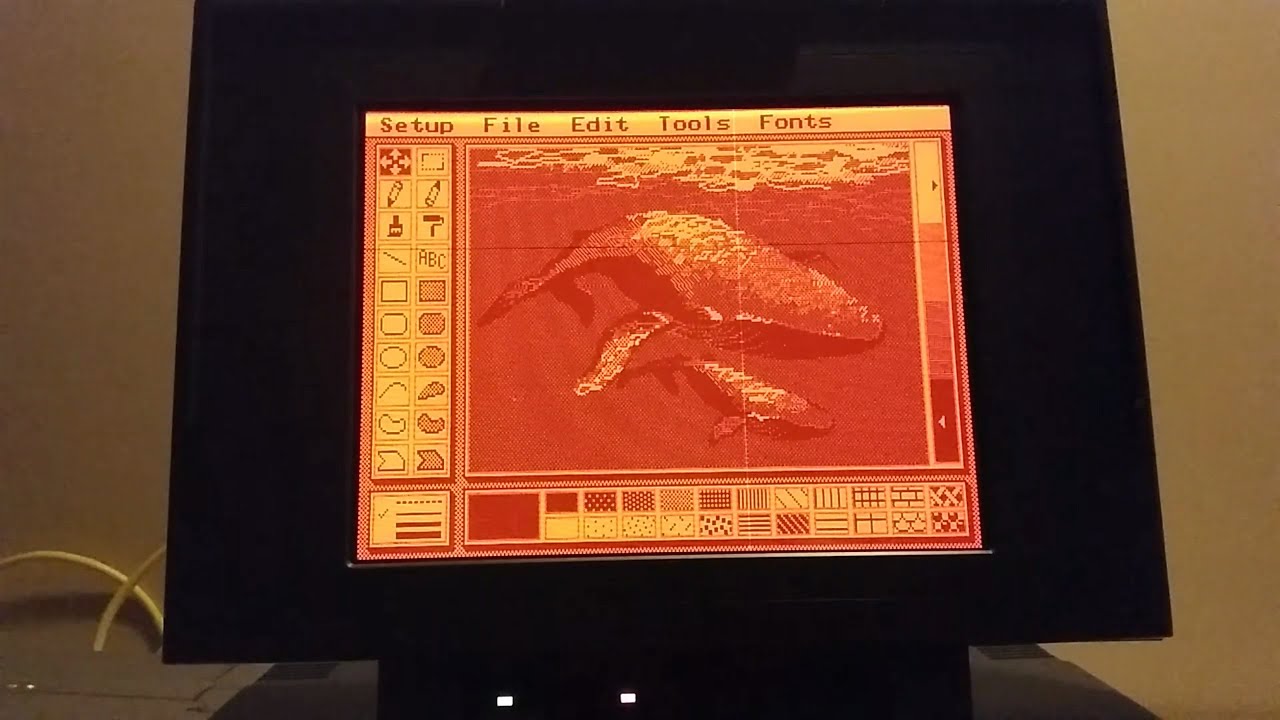 Toshiba T3100 Portable Computer Demonstration