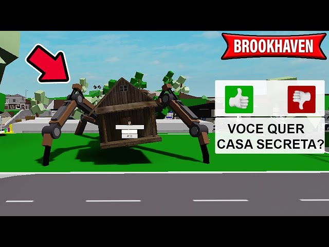 5 SEGREDOS no INÍCIO DO BROOKHAVEN #roblox #brookhaven #segredos #secr