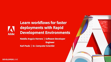 Learn workflows and tips for faster deployments with RDE | Adobe Developers Live: Composable