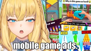 Playing those mobile games from the ADS you see EVERYWHERE!?!?