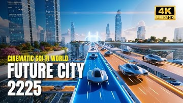 Inside Future City 2225: A Stunning Cinematic Sci-Fi World (4K)