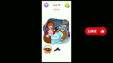 Brain Test: Nurse Story Puzzle Level 40 Save her