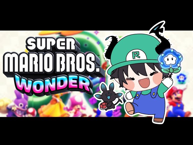 【SUPER MARIO BROS WONDER】 YIPEEEEEEEEEEEEEE! 【NIJISANJI EN | Ren Zotto】のサムネイル