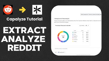 How to Analyze Reddit Comments with Capalyze (WebDev Post Example)