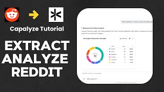 How to Analyze Reddit Comments with Capalyze (WebDev Post Example)
