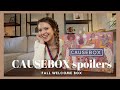 CAUSEBOX REVEAL! Fall Welcome Box Spoiler #3 (Unboxing!)