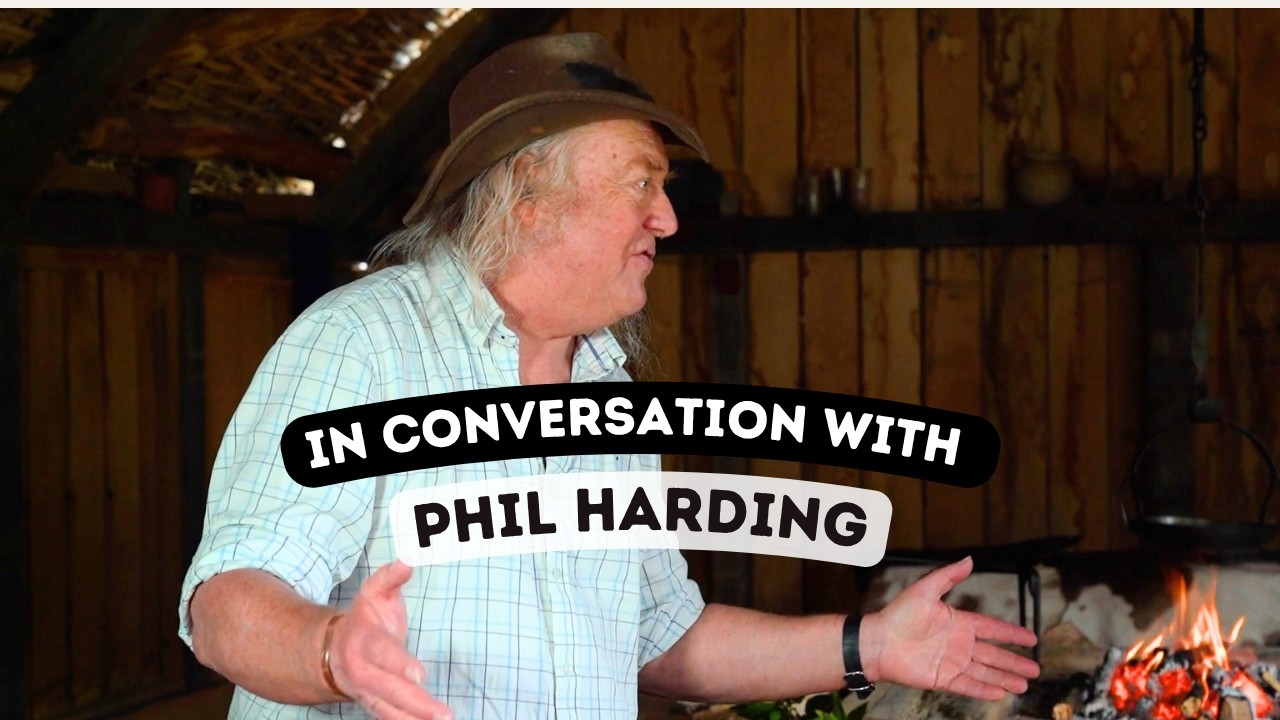 YouTube thumbnail for “In Conversation with Phil Harding” by Butser Ancient Farm