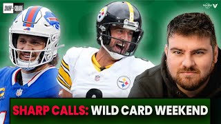 Sharp Calls Nfl Wild Card Weekend - Rams-Panthers, Texans-Steelers, Bills-Jaguars, Chargers-Patriots