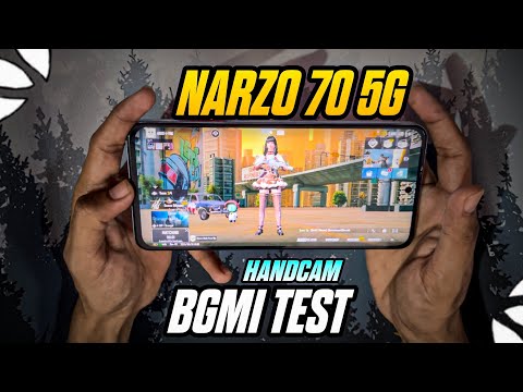 REALME NARZO 70 5G PUBG BGMI GAMING TEST 🔥 | REALME NARZO 70 5G DETAILED REVIEW IN 2024