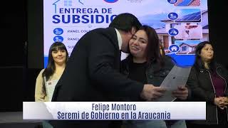En Pucón se entregaron 41 subsidios, entre habitacionales y de energía