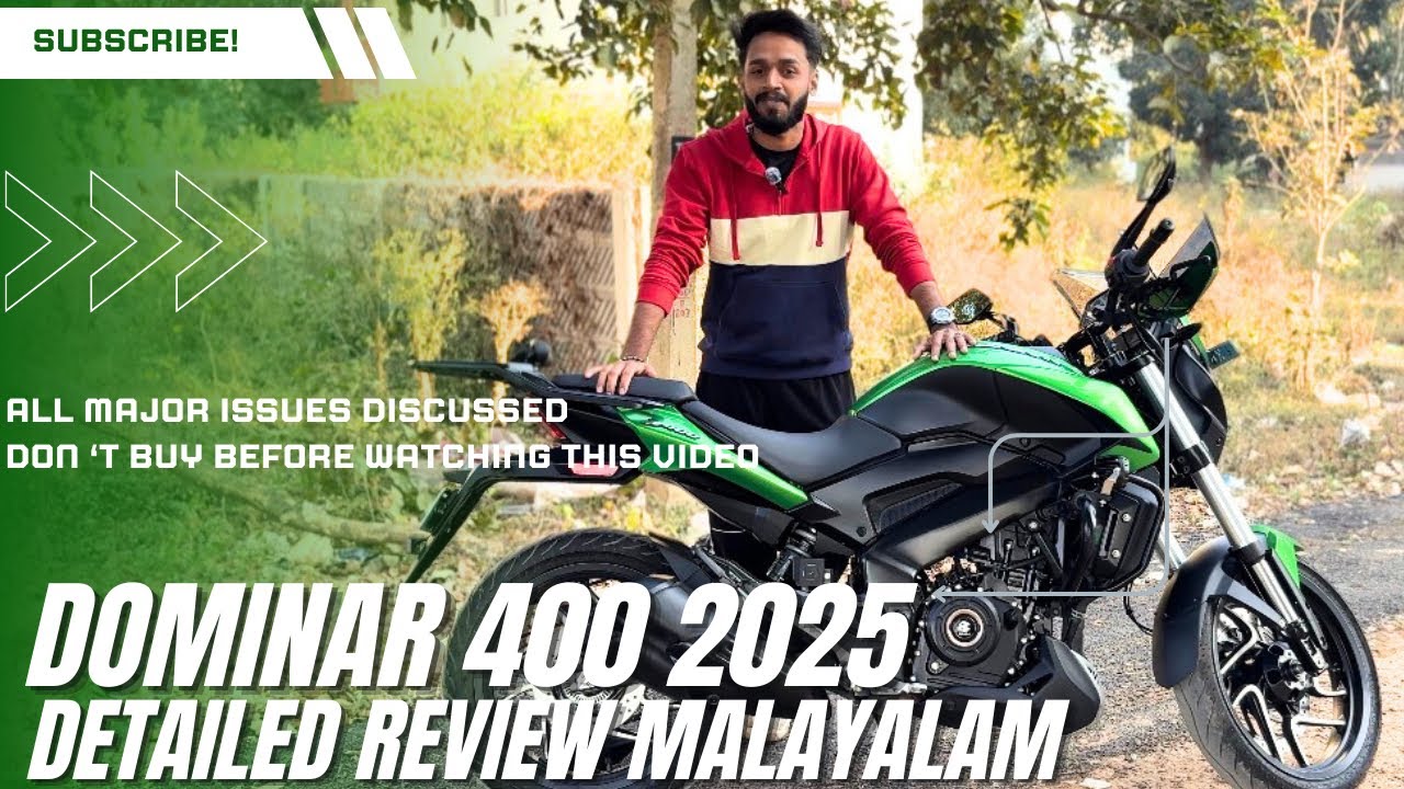 Bajaj Dominar 400 Detailed Review Malayalam | Should you still buy ? | All major issues discussed |