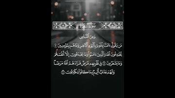 ومن الناس من يقول ءامنا #سورة_البقرة #فارس_عباد #حامل_القرآن #إسلاميات #حالات_واتس_قرآن #شهر_رمضان