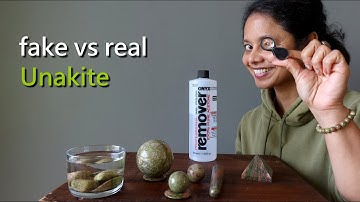 Fake vs Real Unakite | Learn at Satin Crystals