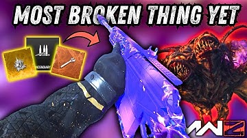 The Most OP Gun in MW3 Zombies EVER Better Then the Flamethrower