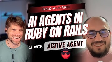 Active Agent (AI Rails Framework) Demo / Pairing ✨ Let