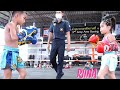RIINA VS Husen! รีนะอัดพี่ป.3กลัวซะที่ไหนมาไกลถึงเพชรบูรณ์リイナ！21戦してる経験豊富な2個上の双子の男の子と激突！！【ムエタイ】