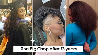 Big Chop #2 | Starting Over after 13 years | Vanity Vlogs