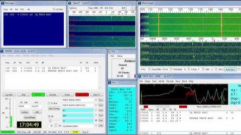 FK8CP - KK6FAH Moonbounce QSO (last 10 Seconds)