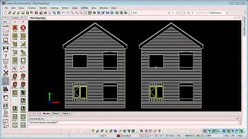 Hatching 4/4 in Caddie AEC Architecture .dwg software
