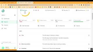 Reports and Tools in PHP Application Projects