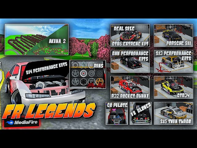 FR LEGENDS MOD PACK GTR-R35 E DINHEIRO INFINITO APK