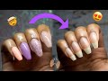 No Nail Damage? 🥳 How to Easily Remove Dip Powder from Natural Nails like a BOSS! ✨Game-changing✨ 😍🎊