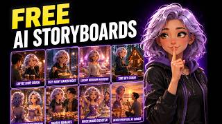 How to Make Viral Cinematic Storyboard Videos with AI for FREE (Full Tutorial) screenshot 4