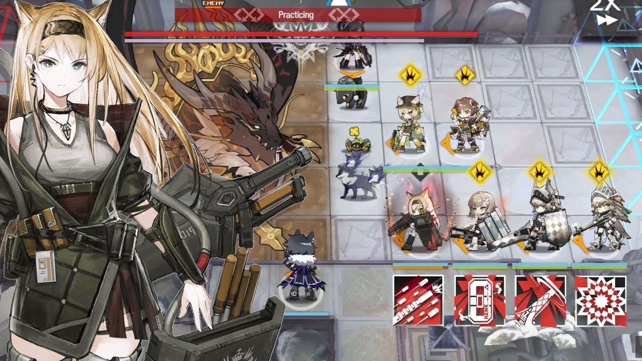 Fortress Line of Defense vs Dragon "Sui-Xiang" | IW-9 | Arknights