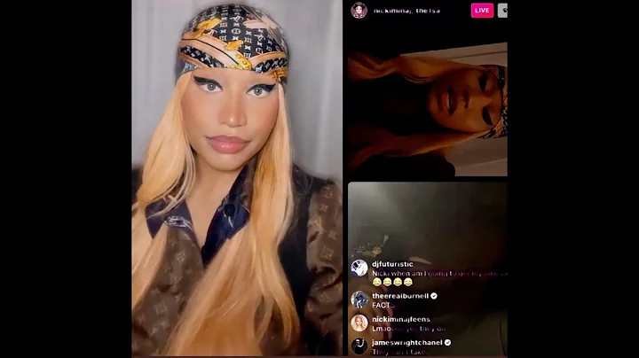Santana Joins Nicki Minaj's IG Live, Rolling Ray, F@$K Marry Kill, Santana asks for FT!! 10-14-2021