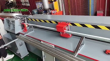 What Is The Working Process Of Ceiling T Bar Roll Forming Machine? T Grid Making Machine