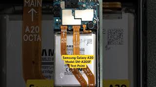 Samsung A20 Test Point Samsung A205F Test Point Samsung Galaxy A20 Test Point